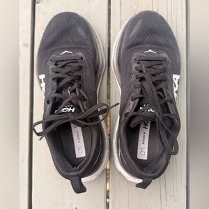 Hoka Bondi 8 Women’s Black Athletic Shoes